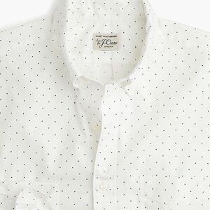 J. Crew pin dot shirt
